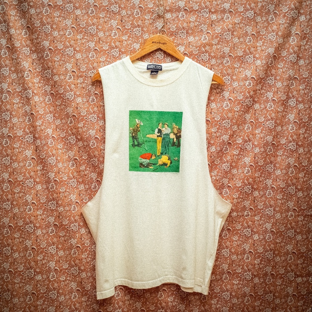 Land's End Golf Father's Day Tank Top Muscle Tee